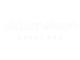 Logo von skinmeleon skincare in weiß
